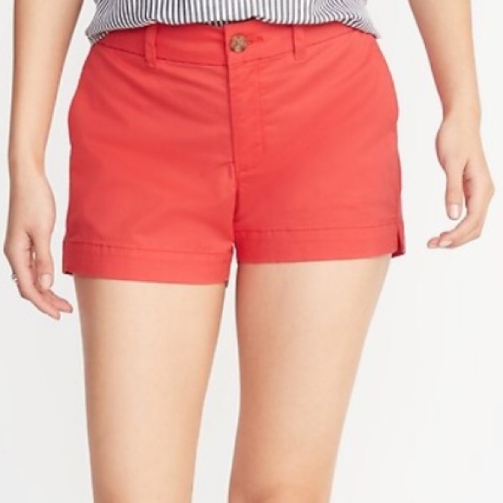 ❤️3X20 Old Navy Women's Red Chino Shorts | 4